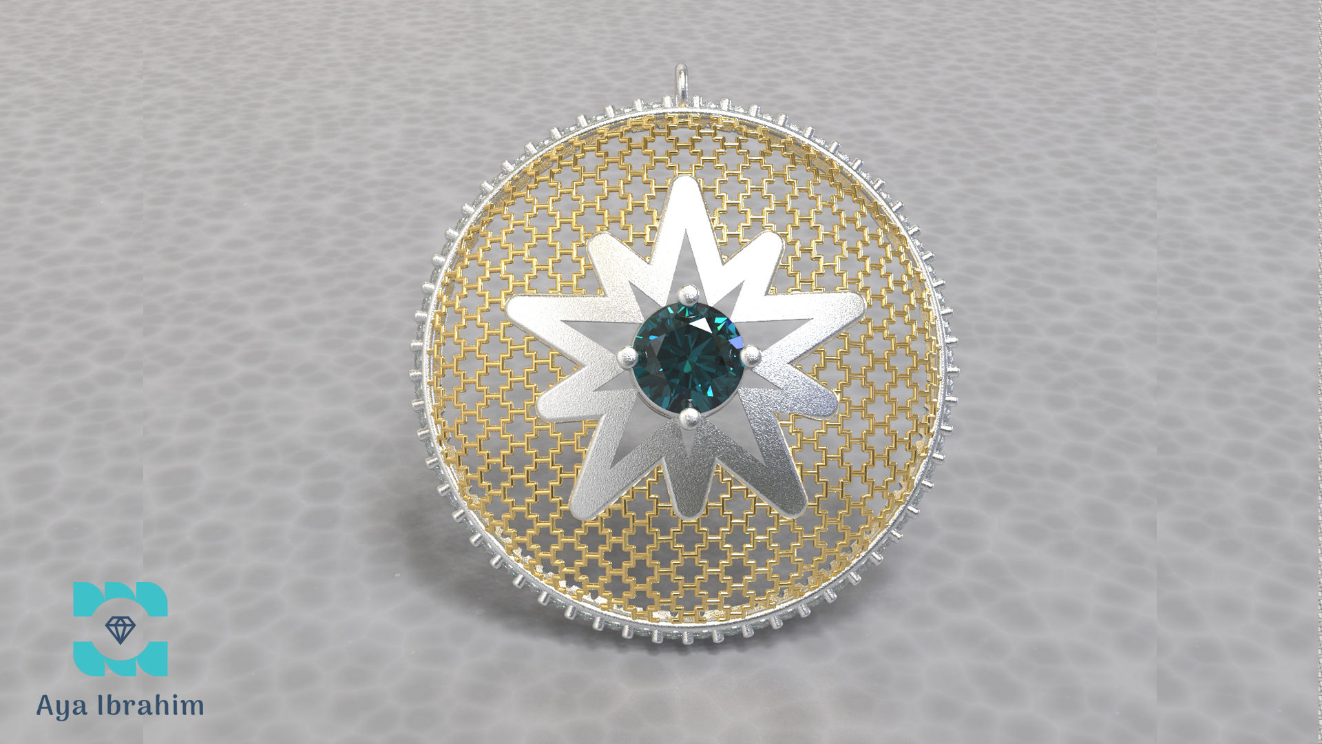 Green Emerald necklace